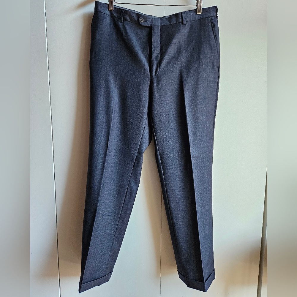 Hickey Freeman Luxury 100% Wool Suit Pants